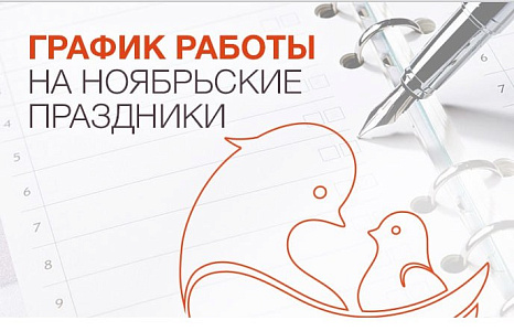 График работы клиники «Мать и дитя» Волгоград в праздничные дни ноября